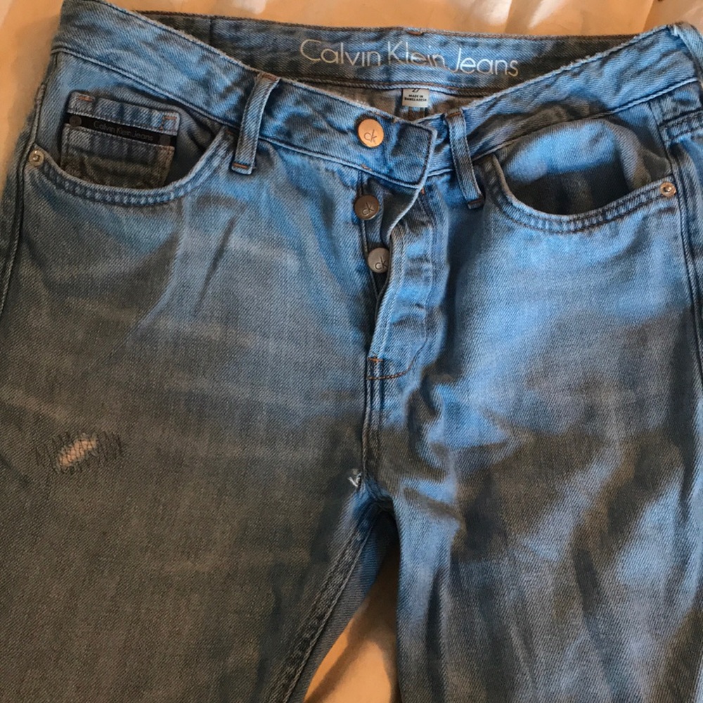 Calvin Klein boyfriend jeans